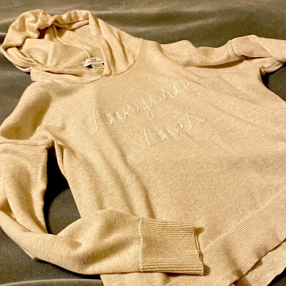 Vineyard Vines Light Tan Pullover Hoodie